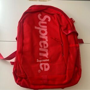 Supreme Bold Red Backpack